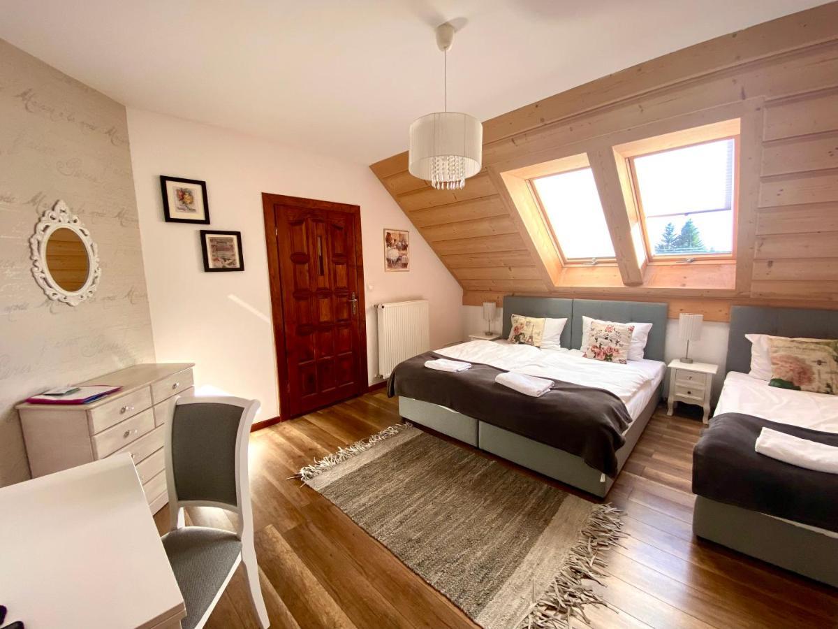 Agroturystyka Sarni Stok Krynica-Zdrój Extérieur photo